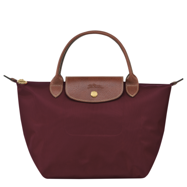 Sac à main S Le Pliage Original Longchamp bordeaux