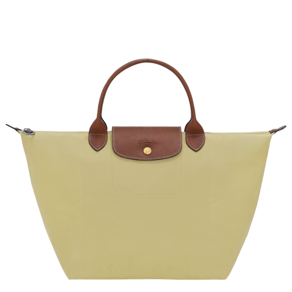 Sac à main M Le Pliage original Longchamp pistache