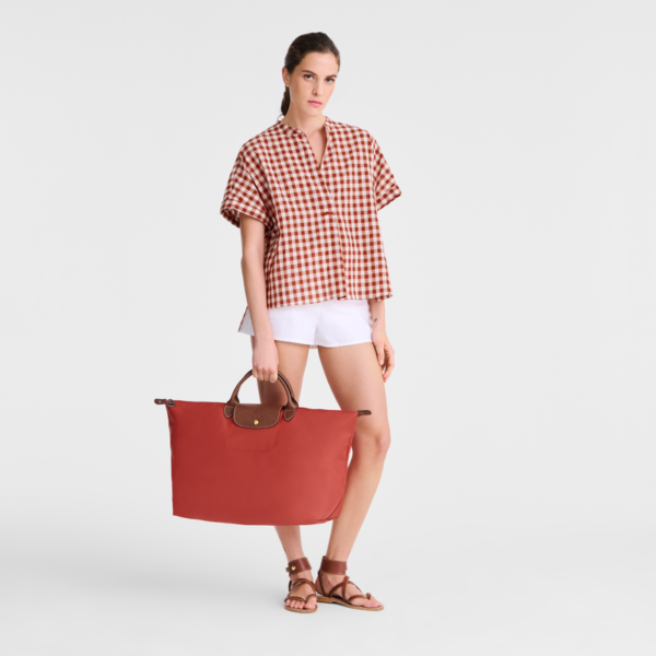 Sac de voyage L Le Pliage Original Longchamp Tomate