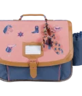 Cartable Jane bicolore 38cm poche gourde Tann's