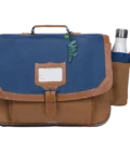Cartable Nils bicolore 38cm poche gourde Tann's