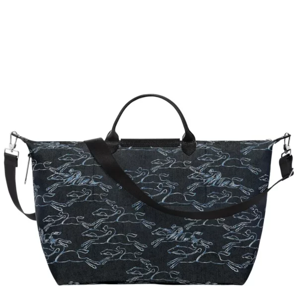 Sac de Voyage Longchamp Le Pliage Collection – Canvas Bleu Marine