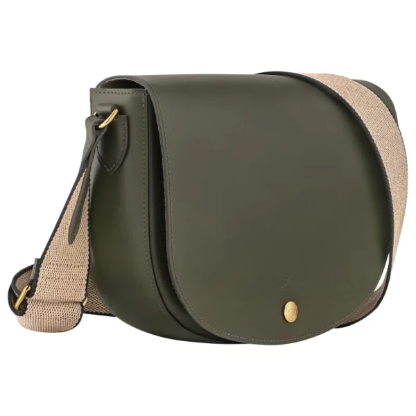 Sac bandoulière M Epure Timeless Longchamp kaki