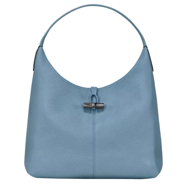 Sac porté épaule L Roseau Essential de Longchamp - ardoise