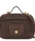 Sac bandoulière XS Pliage Collection Longchamp - moka