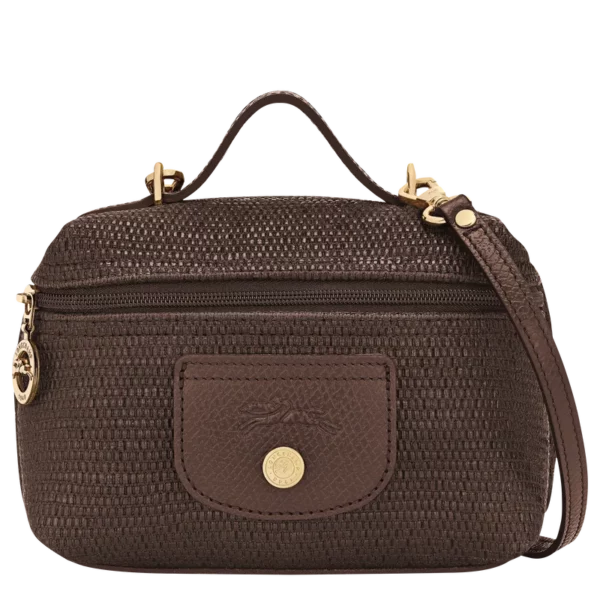 Sac bandoulière XS Pliage Collection Longchamp - moka