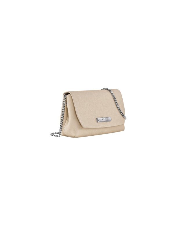 Sac pochette femme Longchamp Roseau papier