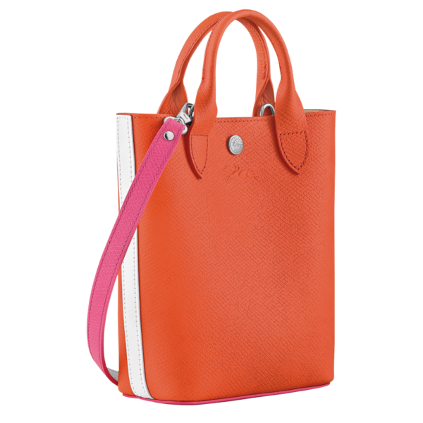 Sac cabas porté main XS Epure Re-Play Longchamp orange