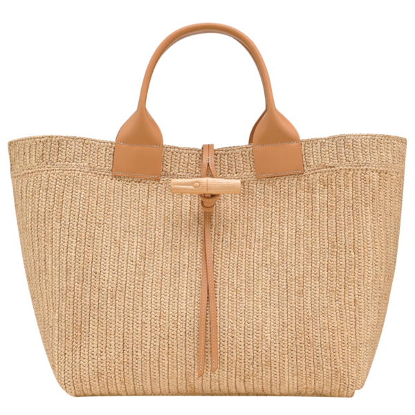 Sac cabas femme L Roseau Longchamp végétal