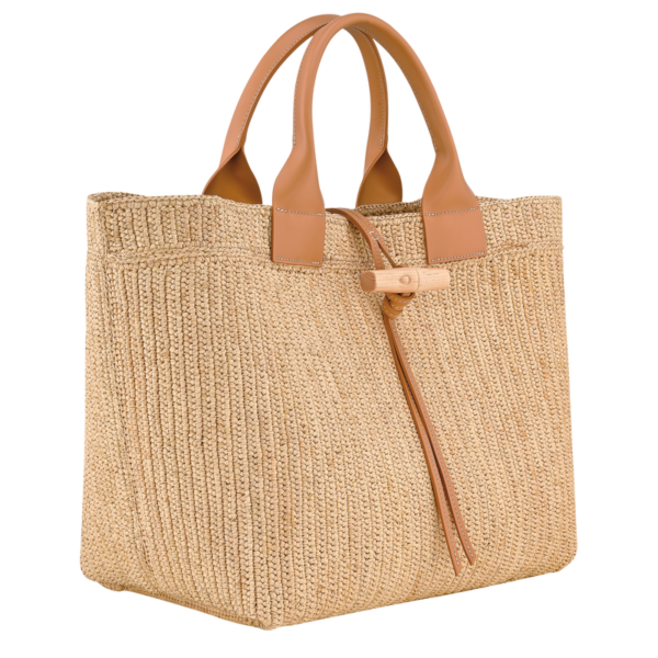Sac cabas femme L Roseau Longchamp végétal