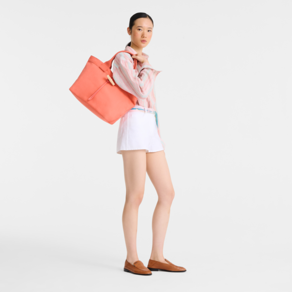 Sac cabas L Roseau toile - Longchamp - Sunset