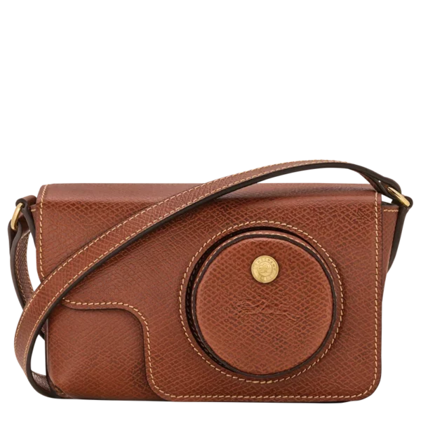 Sac caméra bag XS Epure Longchamp brun