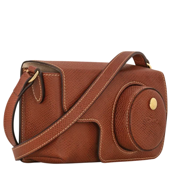 Sac caméra bag XS Epure Longchamp brun