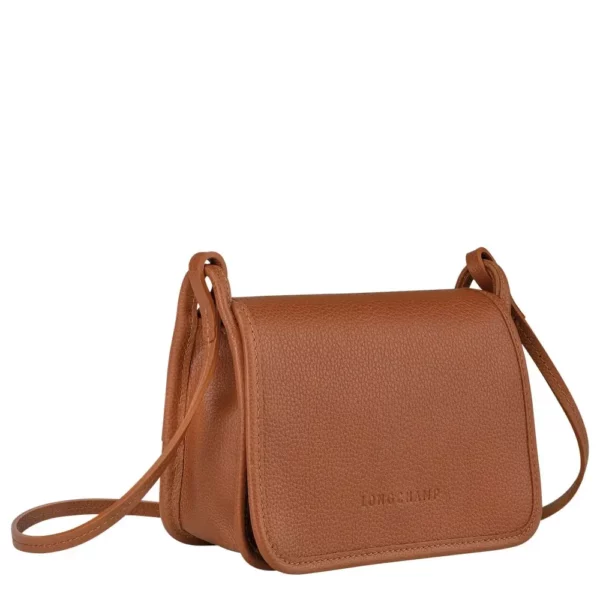 Sac Portefeuille à bandoulière Le Foulonné Longchamp camel