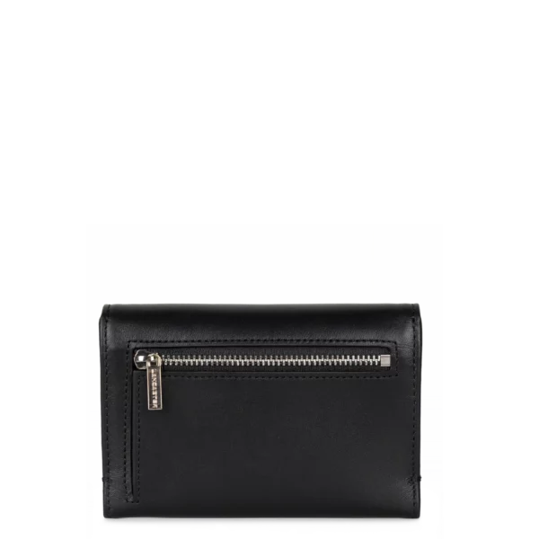 Porte-cartes femme cuir Lancaster Paris PM noir
