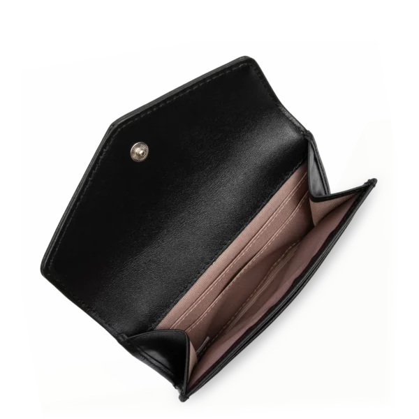 Porte-cartes femme cuir Lancaster Paris PM noir