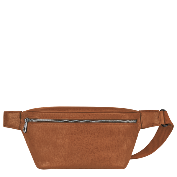 Sac banane M Foulonné Longchamp caramel