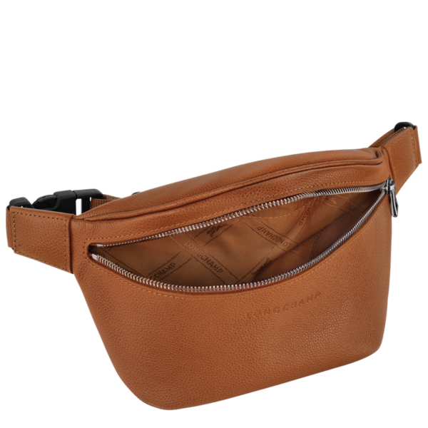 Sac banane M Foulonné Longchamp caramel
