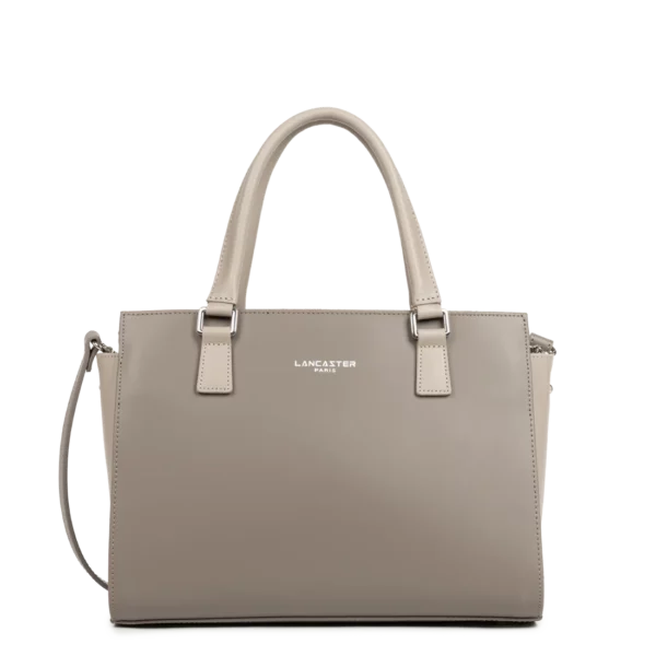 Sac à main Smooth Lancaster - taupe galet
