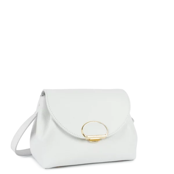 Petit sac trotteur Milano Pia Lancaster blanc