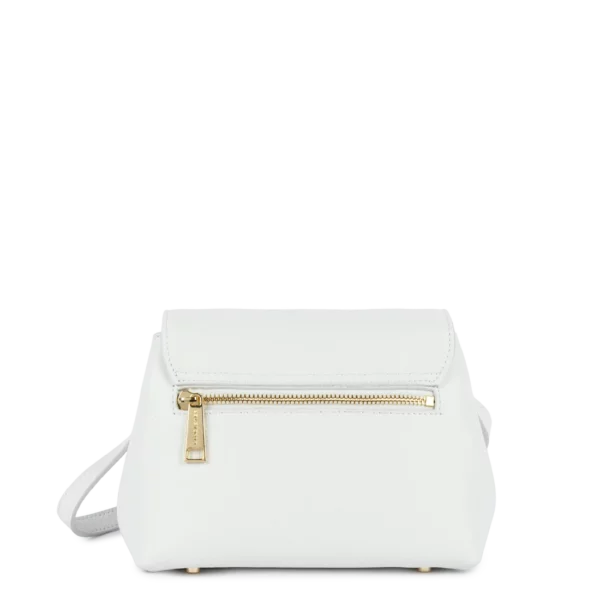 Petit sac trotteur Milano Pia Lancaster blanc