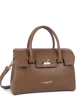 Sac à main femme cuir Milano Comsos Lancaster châtaigne