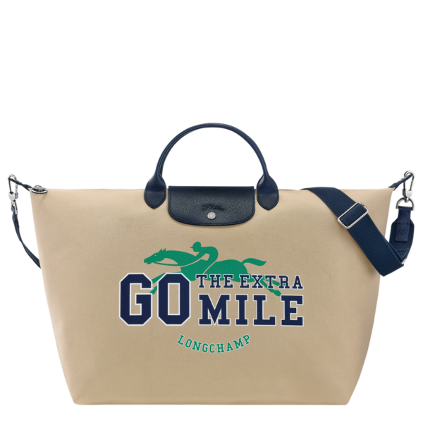 Sac de voyage L Le Pliage Collection Longchamp - Beige