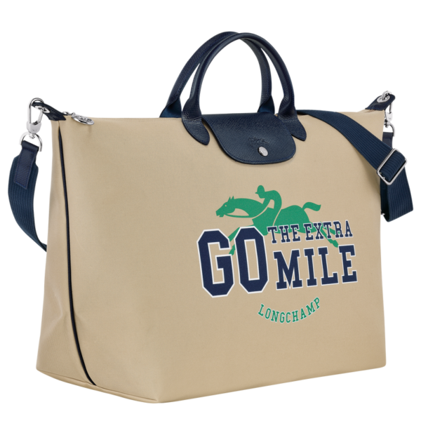 Sac de voyage L Le Pliage Collection Longchamp - Beige