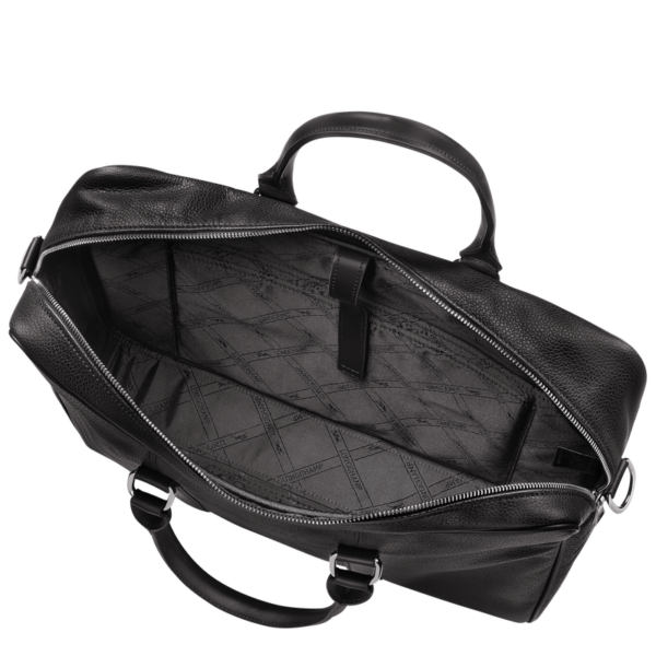 Porte-documents M Foulonné Longchamp noir