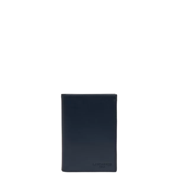 Portefeuille homme cuir capital bleu Lancaster