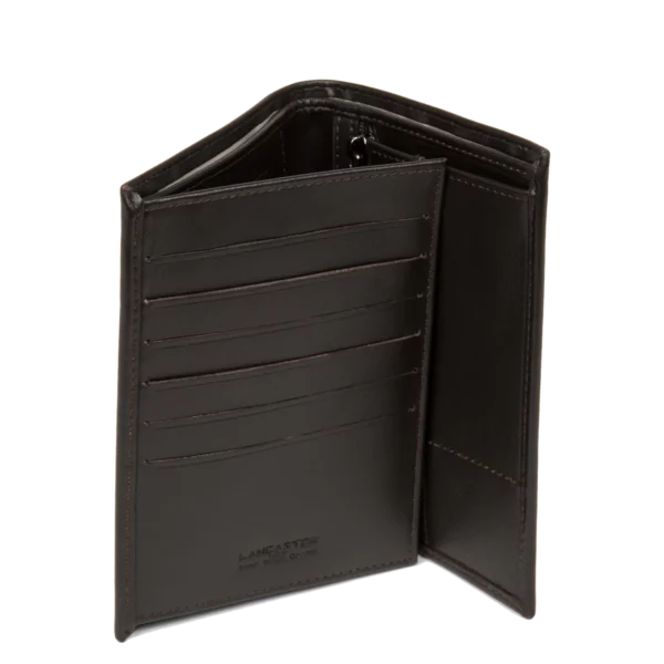 Portefeuille homme cuir capital marron Lancaster