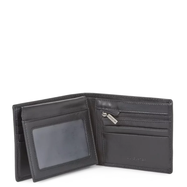 Portefeuille homme cuir capital noir Lancaster