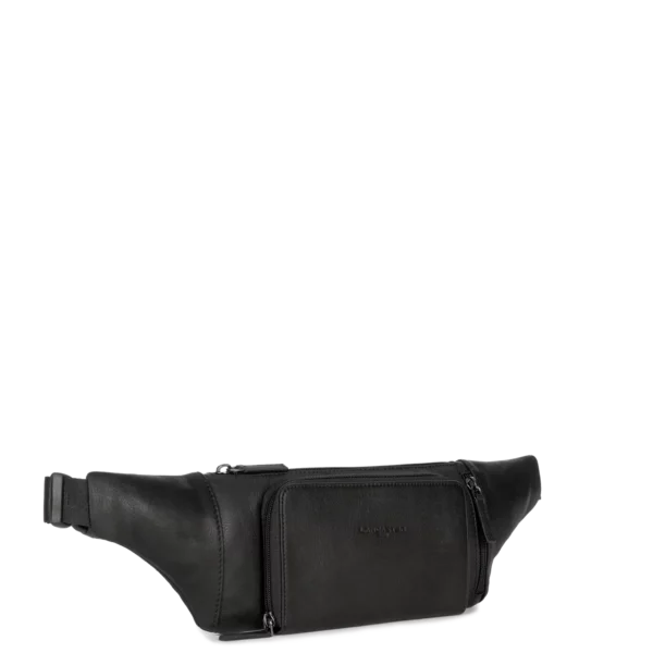 banane noir Lancaster cuir homme