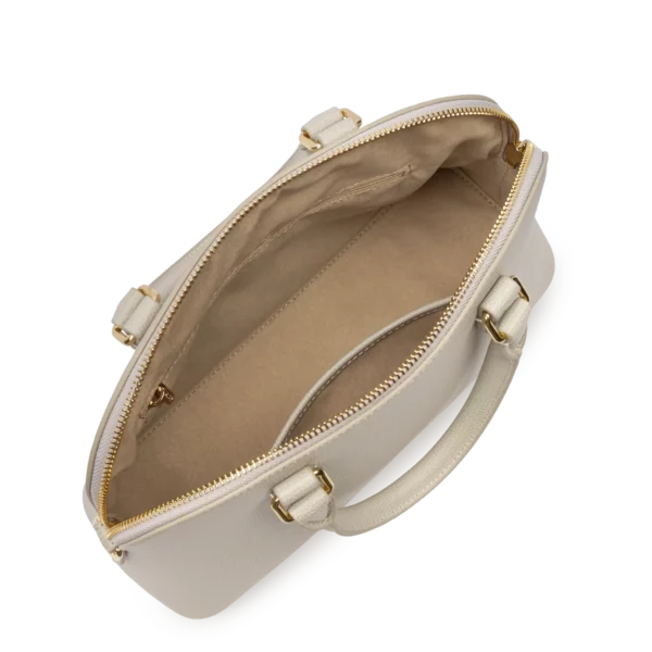 Sac demi lune Sierra Jia Lancaster - Ivoire