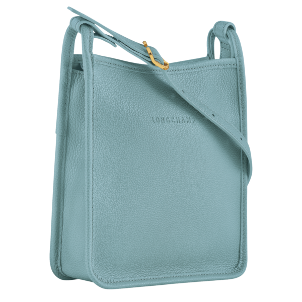 Sac bandoulière S Le Foulonné Cuir - Eucalyptus