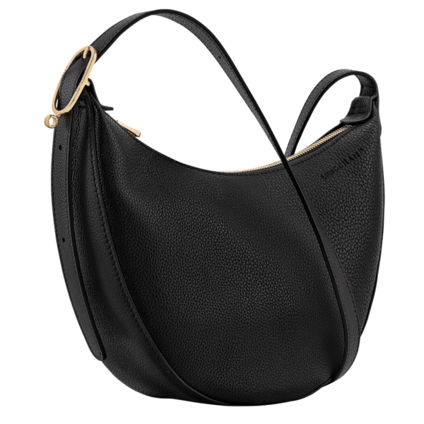 Sac bandoulière S Foulonné Longchamp noir