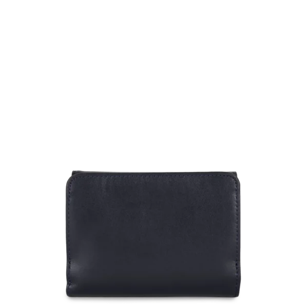 Portefeuille dos à dos femme cuir Paris PM Lancaster noir