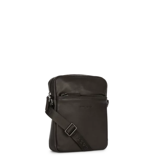 Sacoche homme cuir Lancaster Soft Vintage marron
