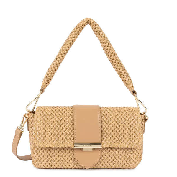 Sac baguette osier Lancaster naturel