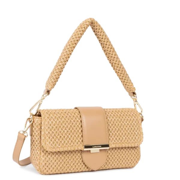 Sac baguette osier Lancaster naturel