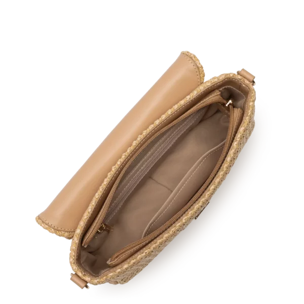 Sac baguette osier Lancaster naturel