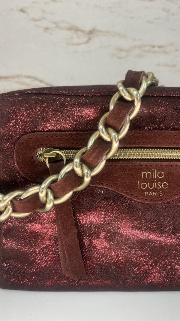 Sac bandoulière Masa DN1 Mila Louise auburn