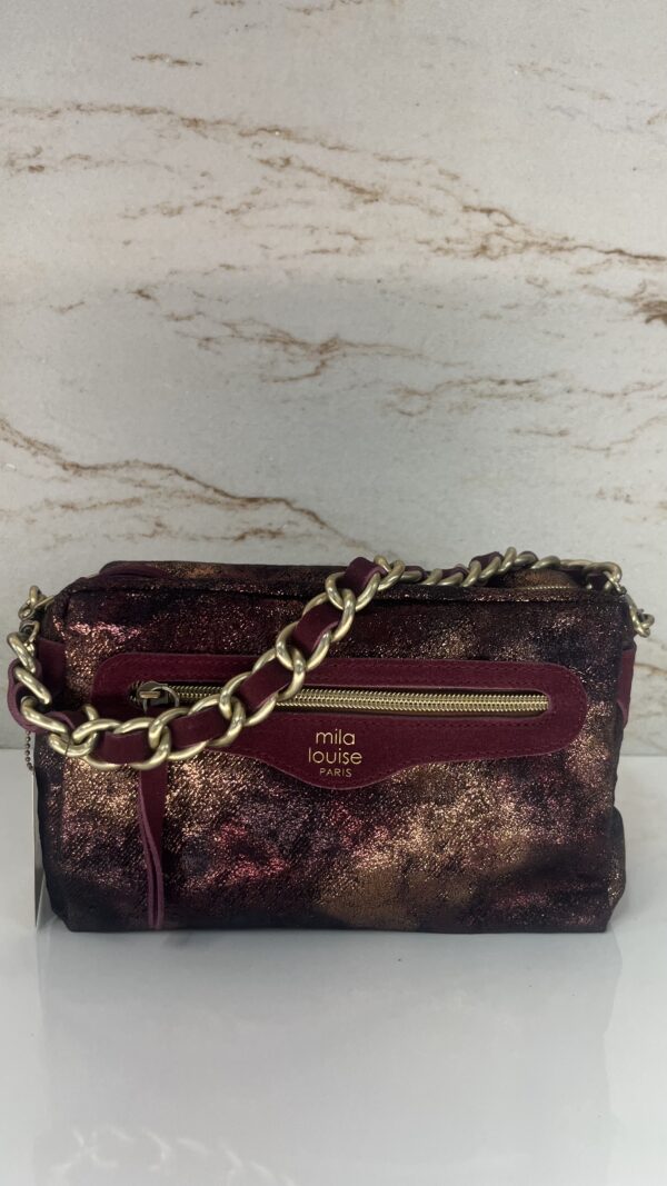 Sac bandoulière Masa DN1 Mila Louise pourpre