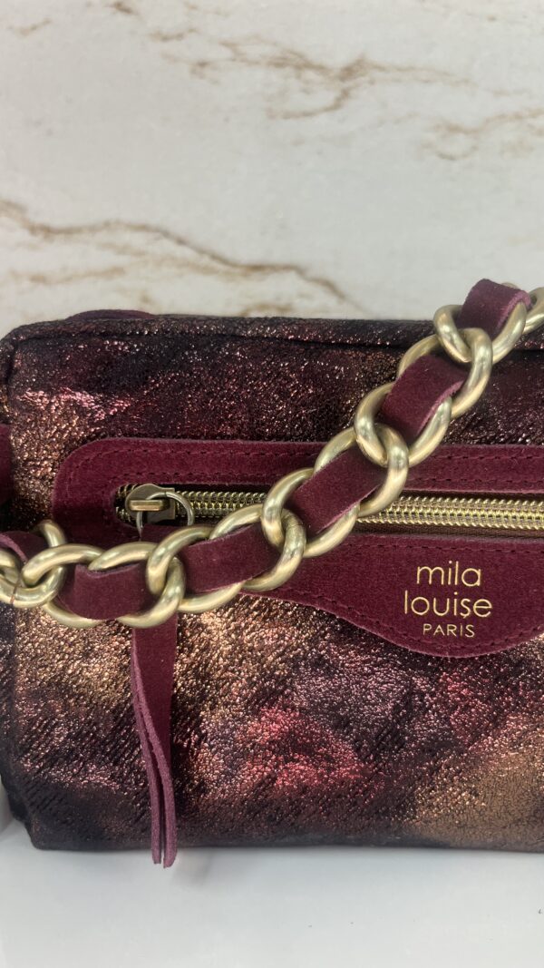 Sac bandoulière Masa DN1 Mila Louise pourpre