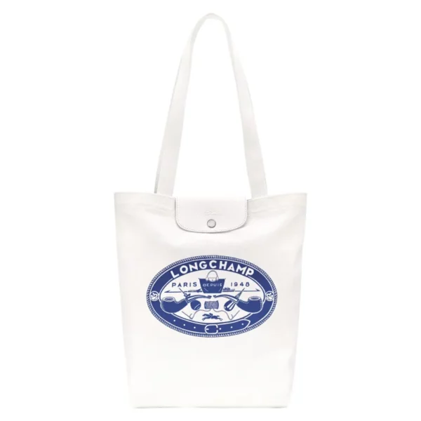 Sac cabas M Le Pliage X Constantin Longchamp écru