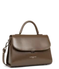Sac à main femme cuir Suave Even Lancaster marron