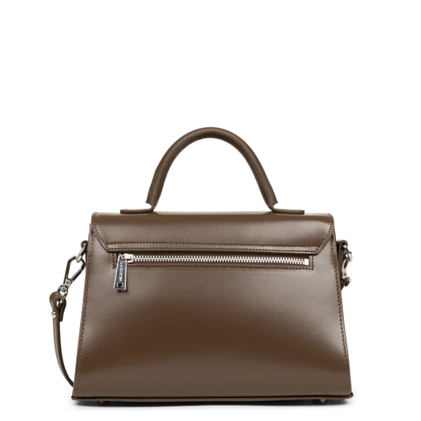 Sac à main femme cuir Suave Even Lancaster marron