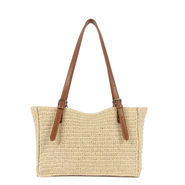 Sac cabas épaule Playa Lancaster camel