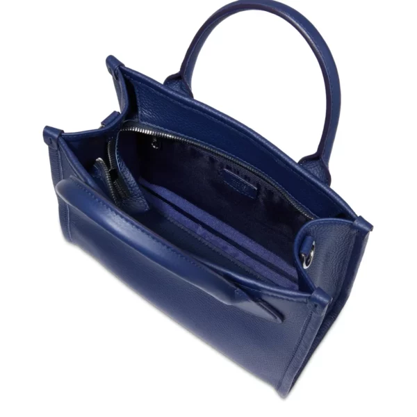 Petit sac cabas S Jour cuir Lancel bleu outremer