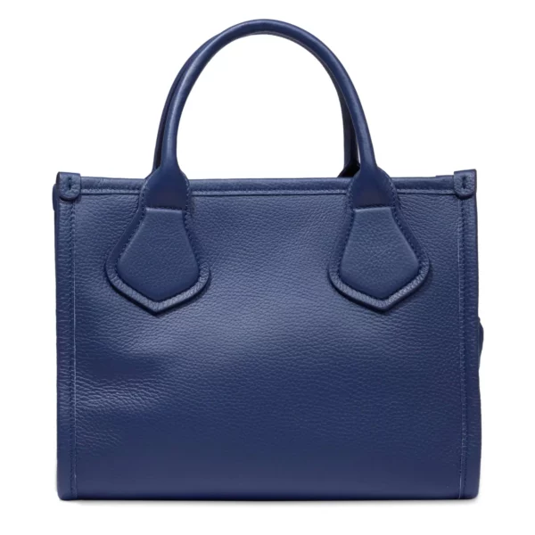 Petit sac cabas S Jour cuir Lancel bleu outremer